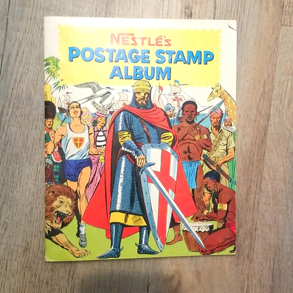Nestles postage stamp album